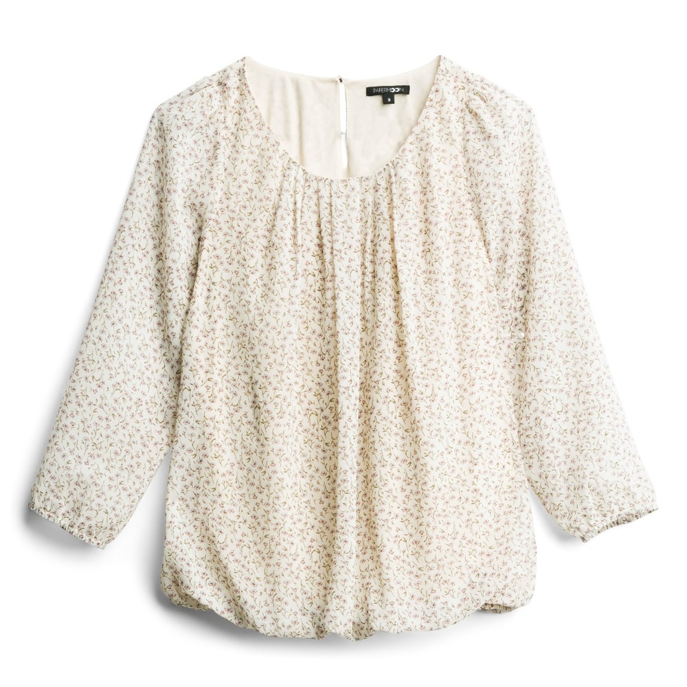 Stitch Fix - Papermoon Fanchon Sheer Sleeve Blouse